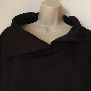 Champion Women’s Duofold Pullover, Blk, Size Large